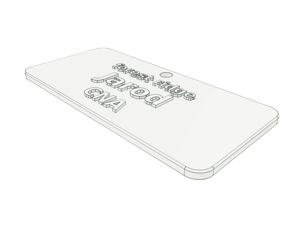 Forest Ridge Name Tag