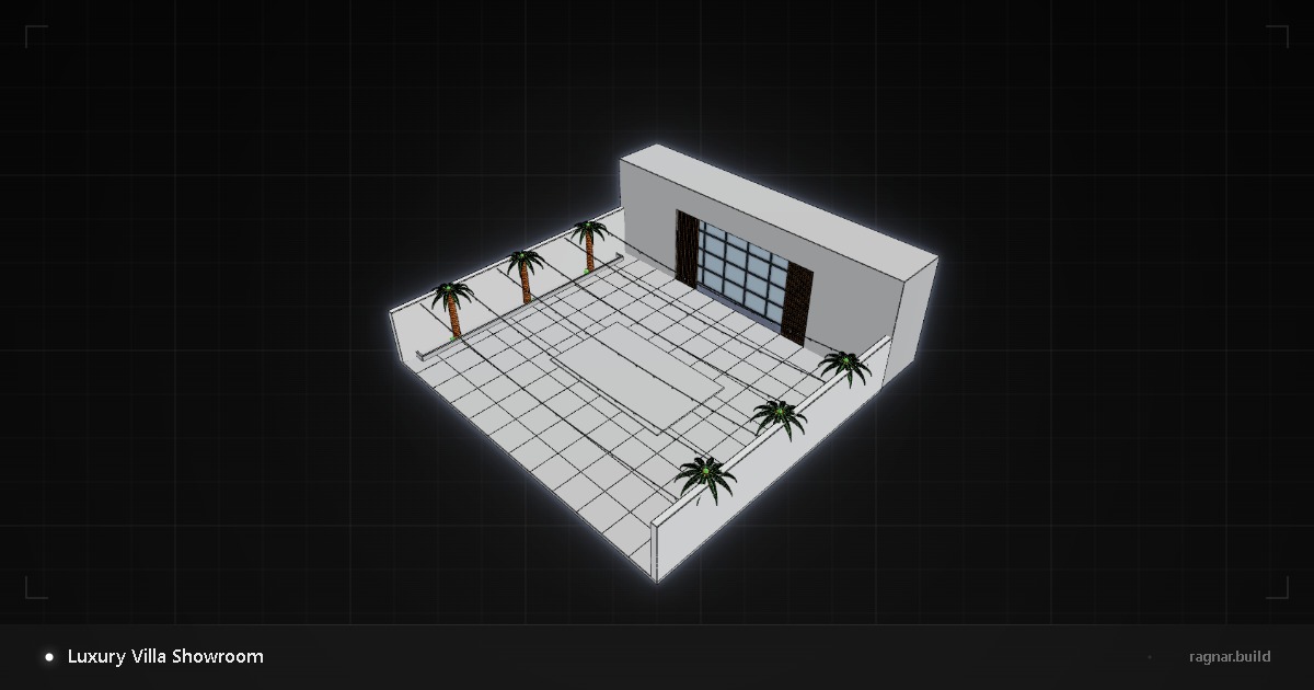 Luxurious Modern Courtyard