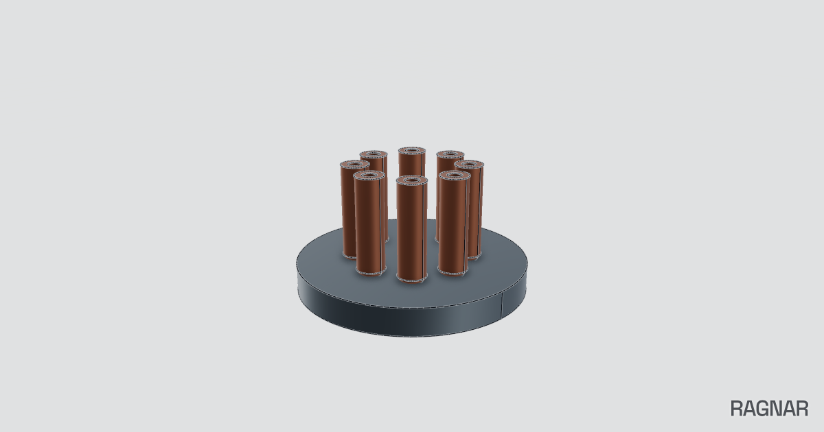 Multi-tube welding end-effector