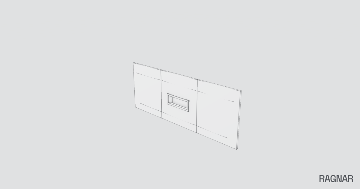 Freezer basket front plate