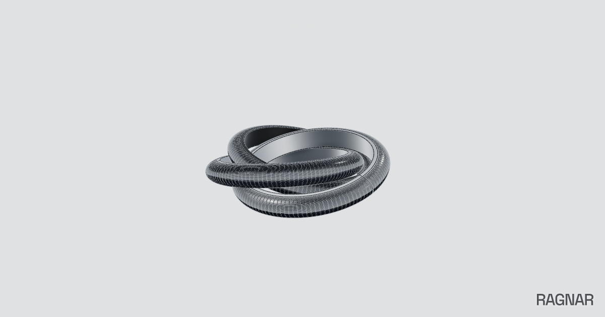 Rolling ring centerpiece
