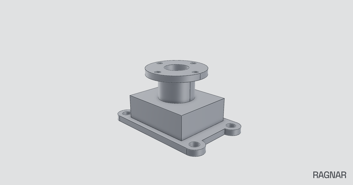 Industrial Mounting Pedestal