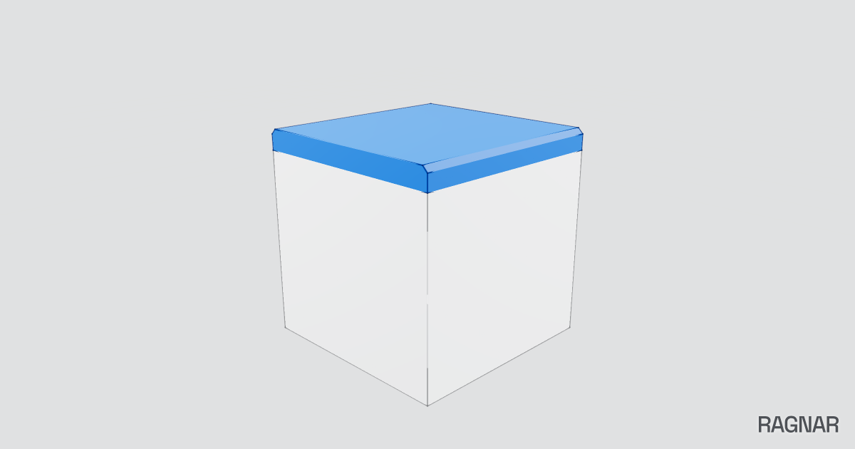 Small lidded cube