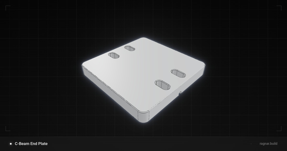 C-Beam End Plate