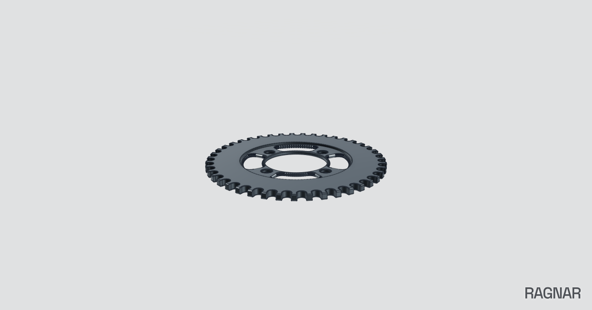 Motorcycle rear sprocket