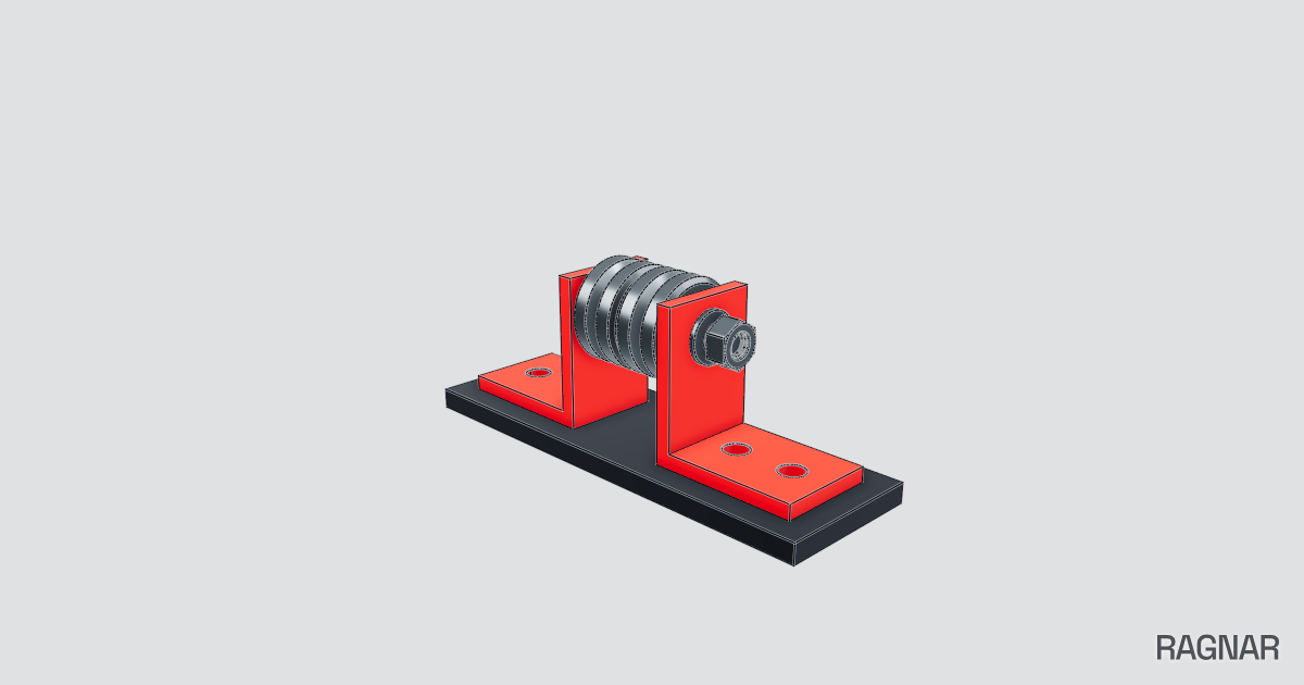 Industrial Caster Assembly