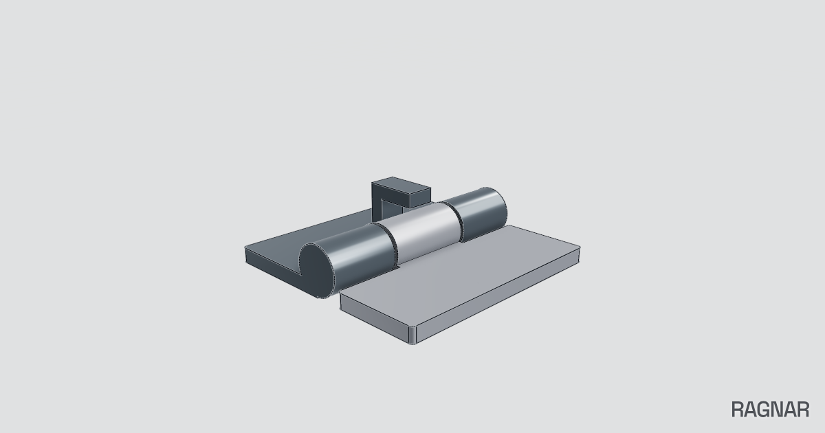 Tiny folding hinge