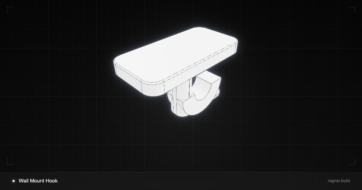 Wall Mounted Hook