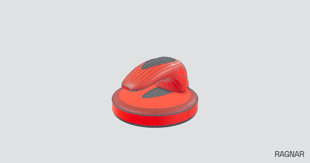 Air hockey pusher