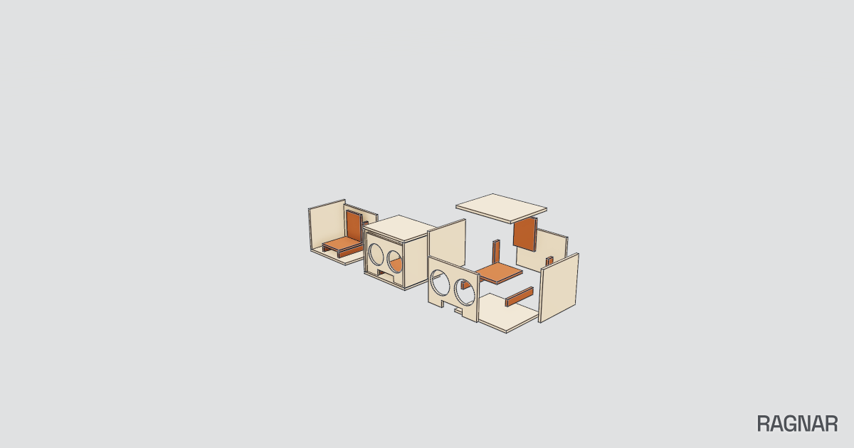 MDF Subwoofer Box