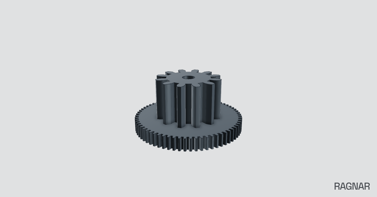 Large Helical Gear