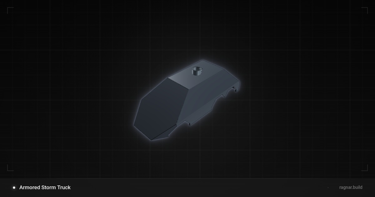 Armored Storm Truck