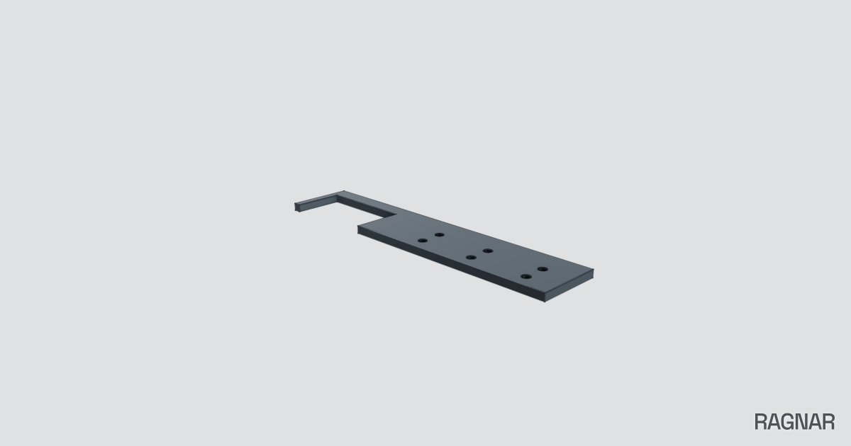 Combat robot side panel