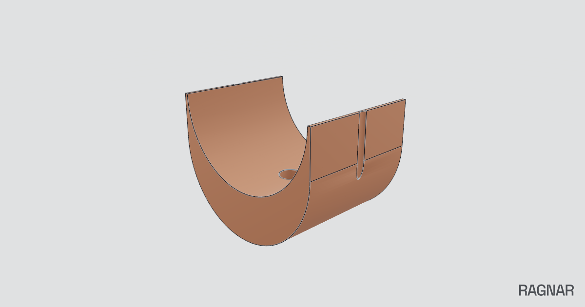 Saddle Block Drawing