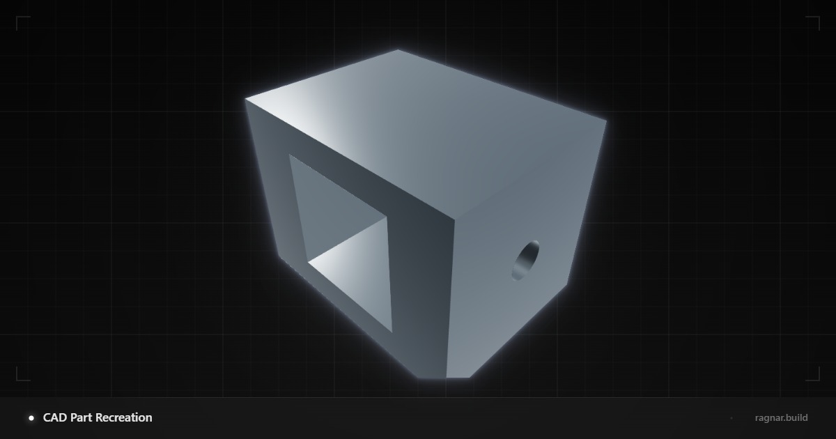 CAD Part Recreation