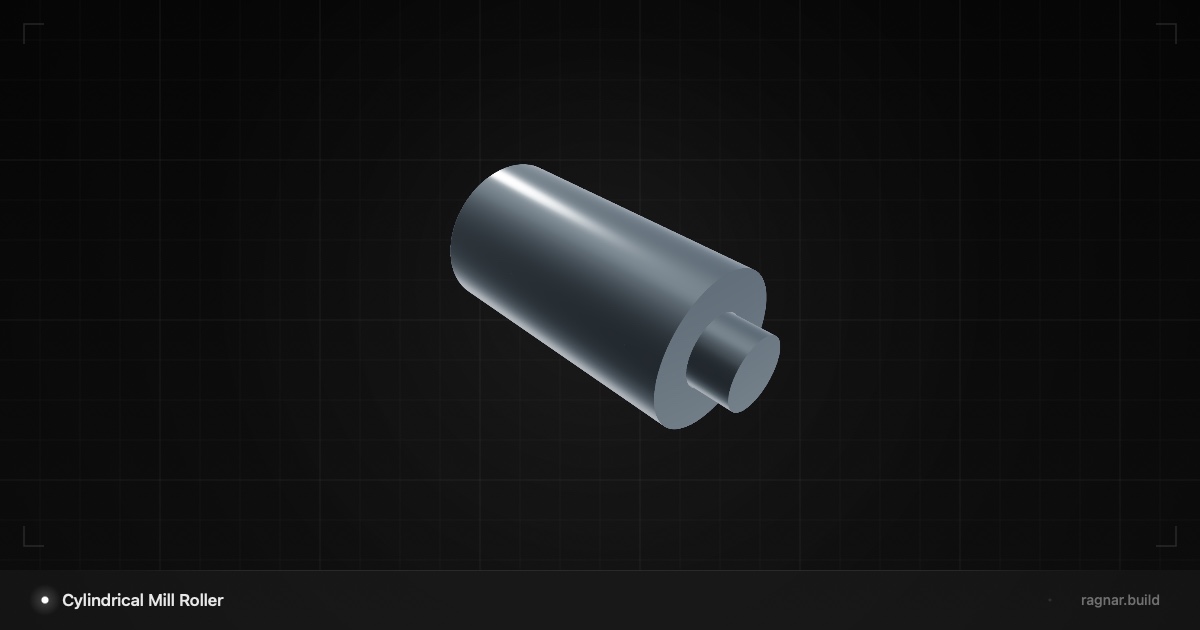 Cylindrical Mill Roller