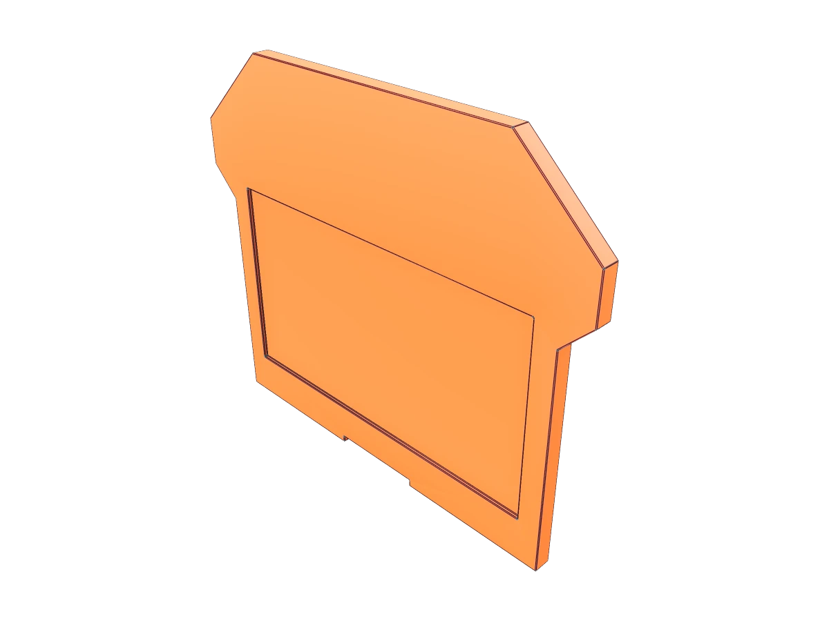 Terminal Block End Plate