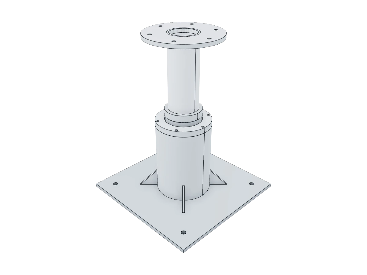 Vertical Rotating Column