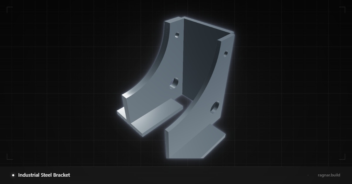 Industrial Steel Bracket