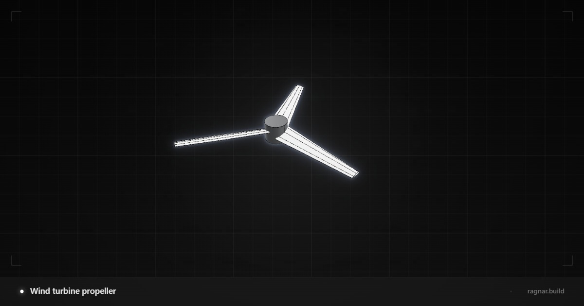 Three-Blade Propeller