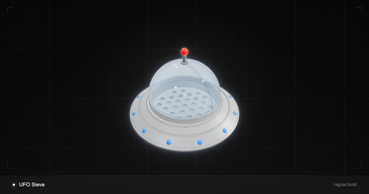 UFO Kitchen Sieve