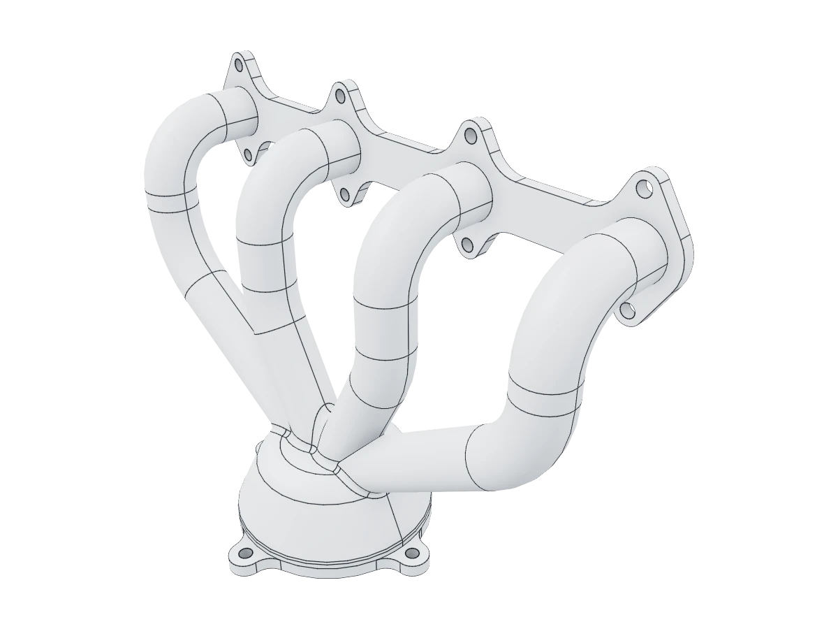 4-to-1 Exhaust Manifold