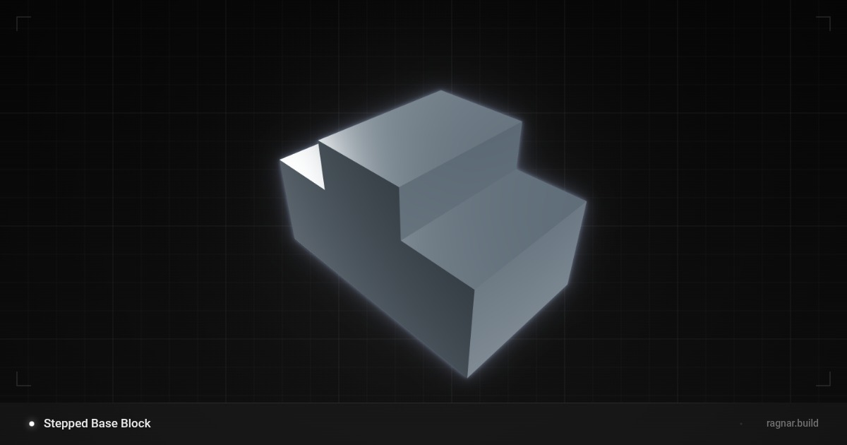 Stepped Base Block