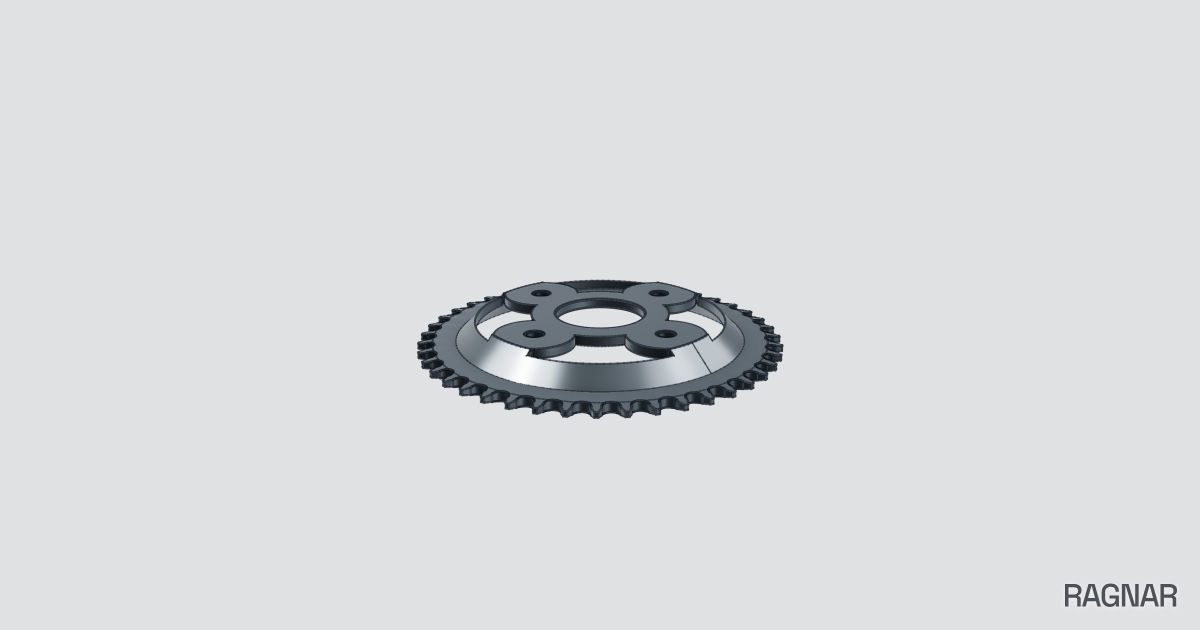 Motorcycle rear sprocket (remix)