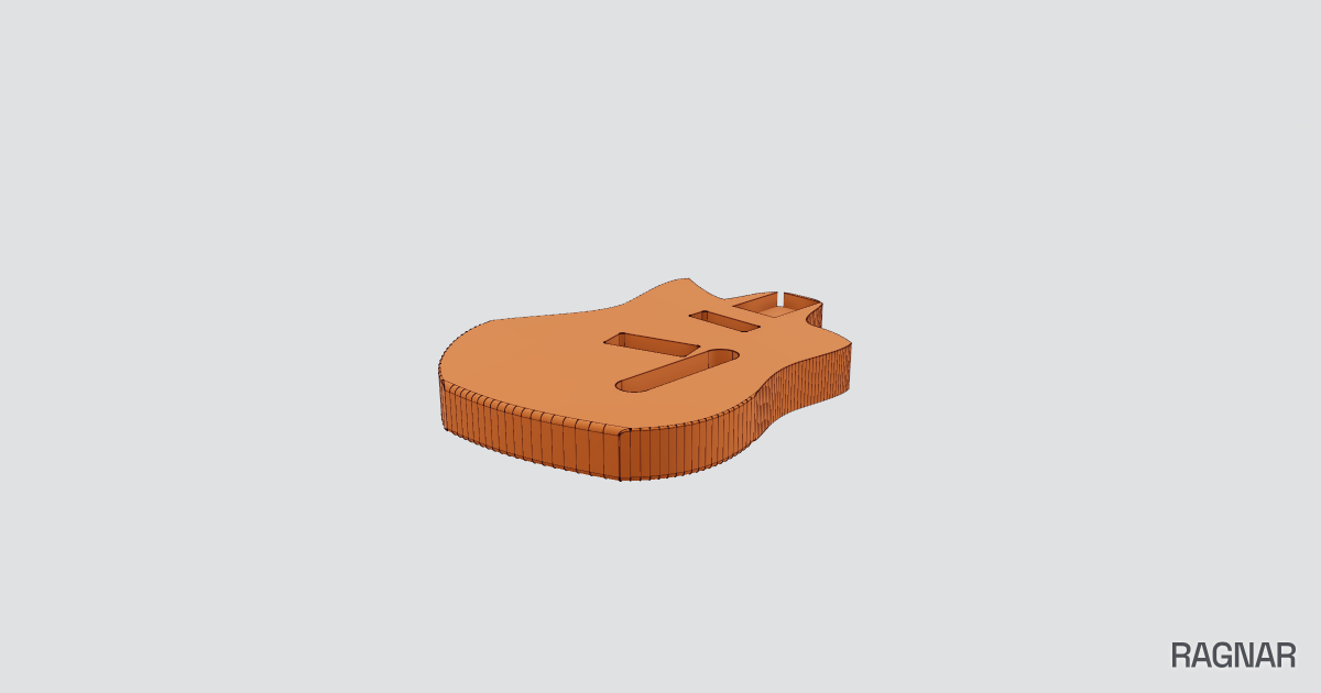 Telecaster Guitar Body