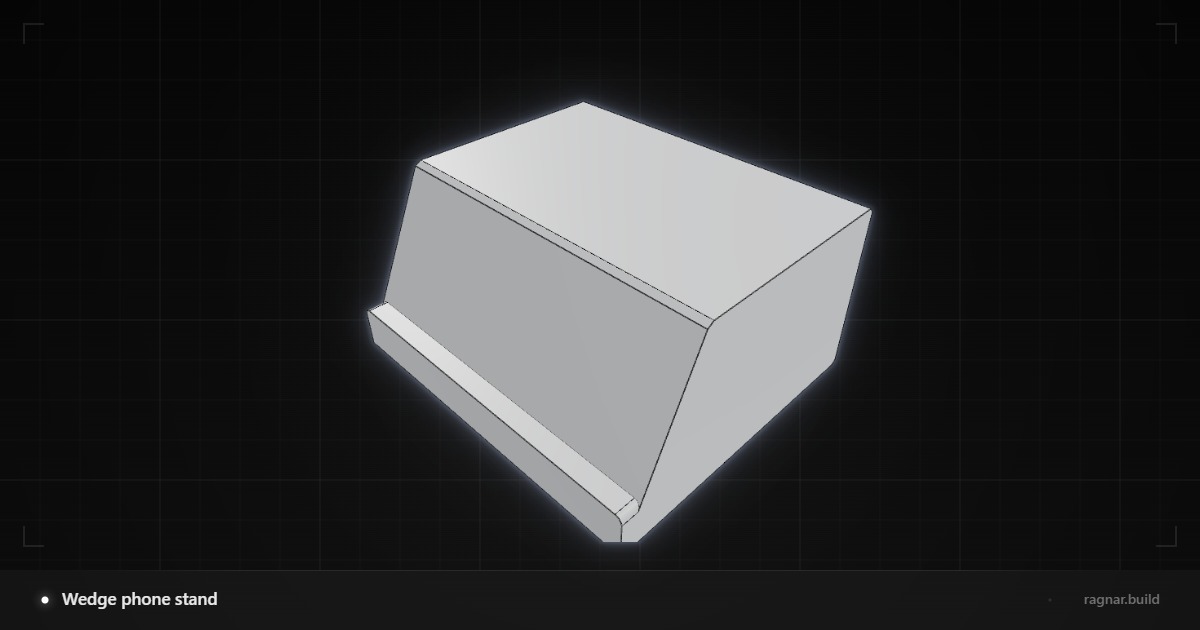 Angled Phone Stand