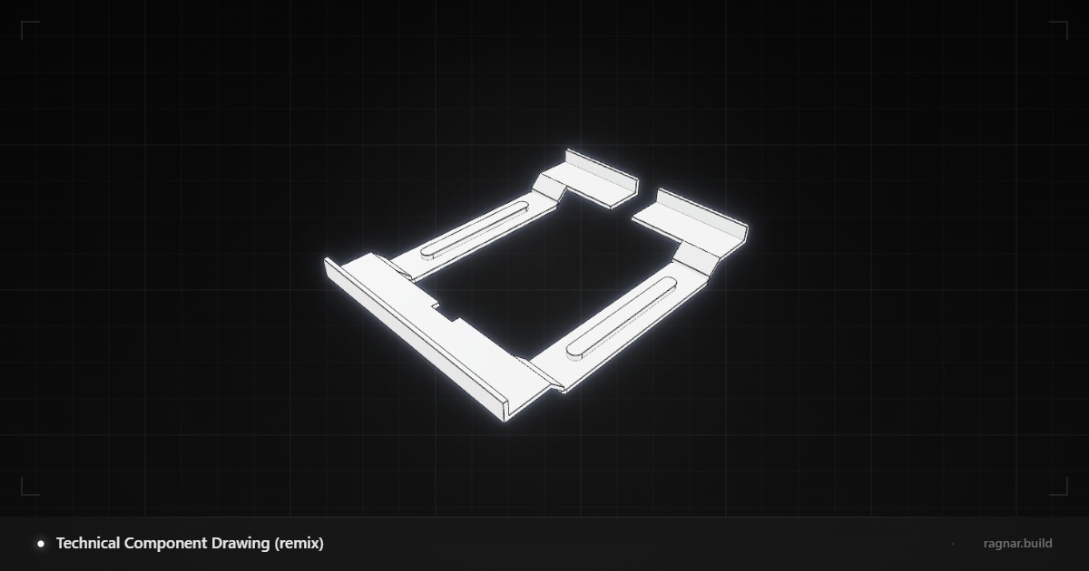 Technical Component Drawing (remix)