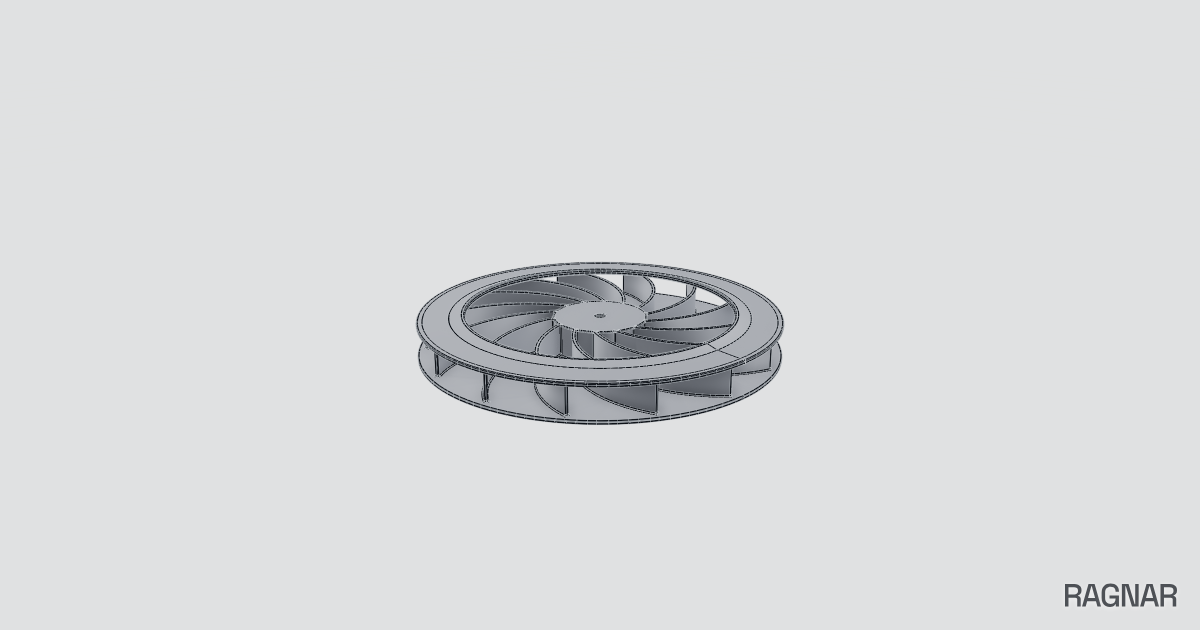 Pancake Centrifugal Fan