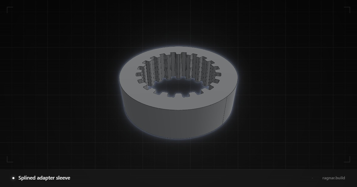 Splined Rubber Bung