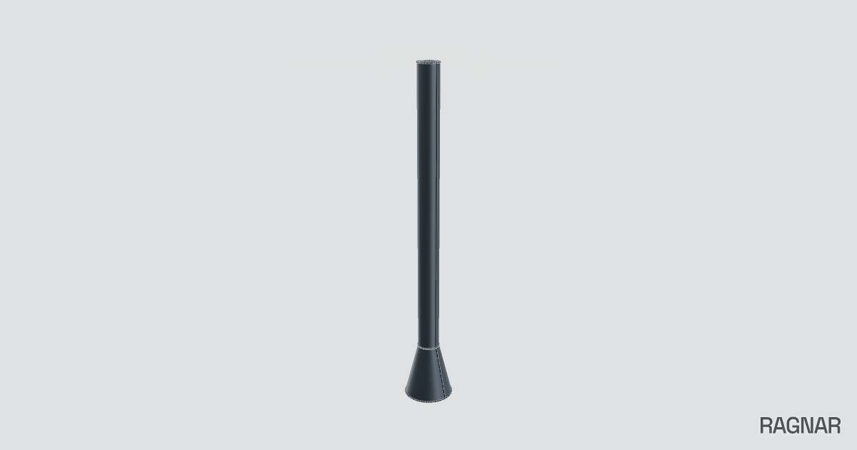 Conic pipe base