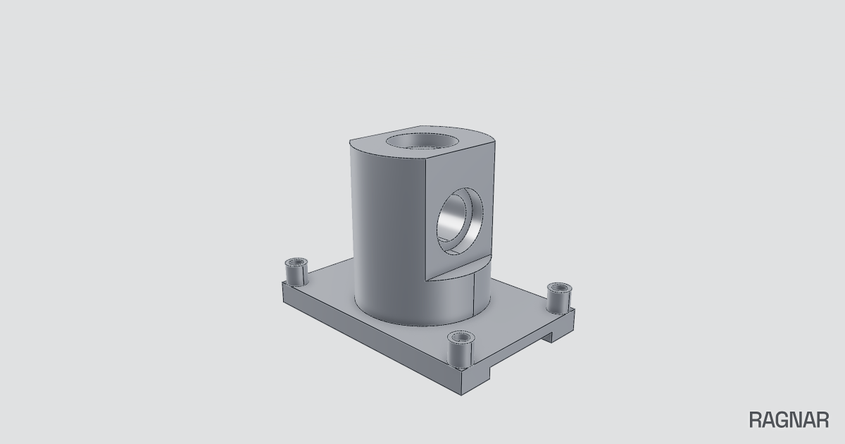 Stepped Mounting Bracket
