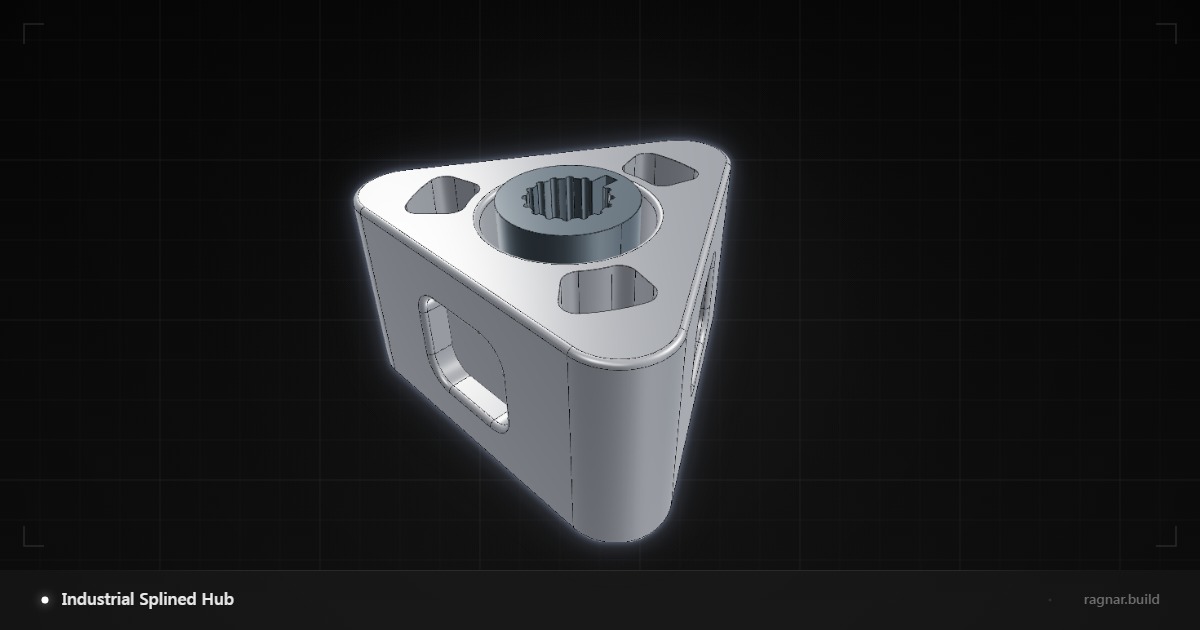 Industrial Splined Hub