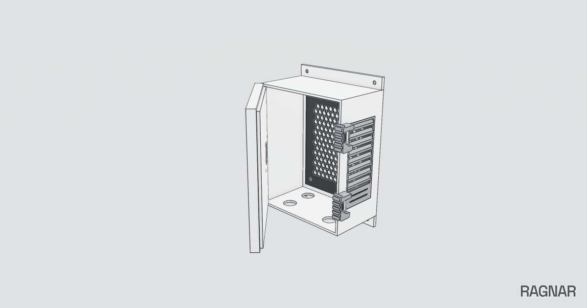 Industrial distribution box