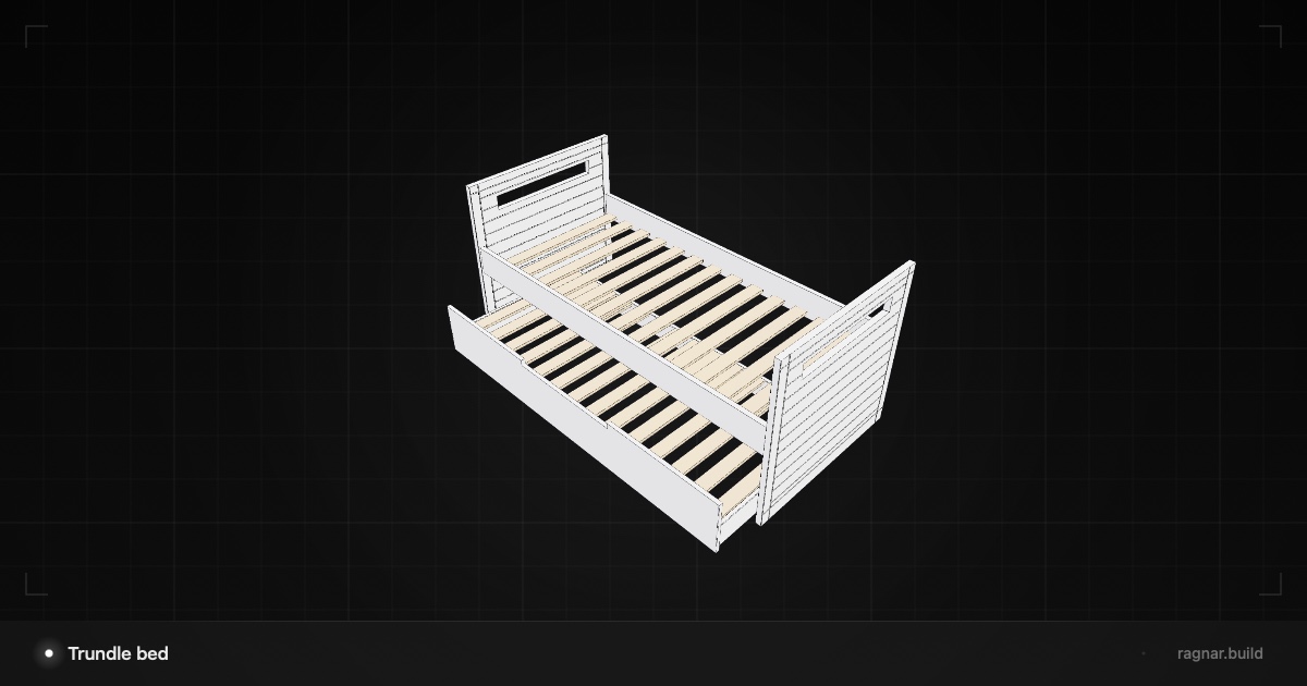 Trundle bed