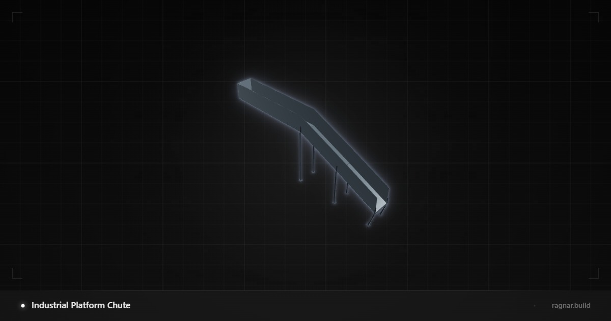 Industrial Platform Chute