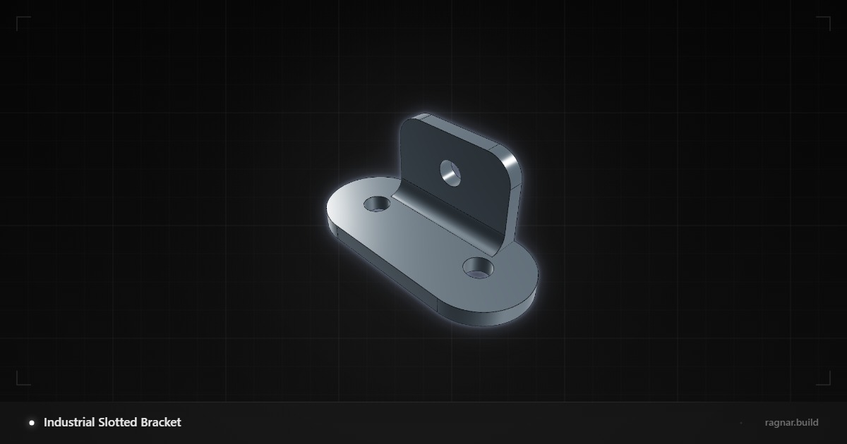Industrial Slotted Bracket
