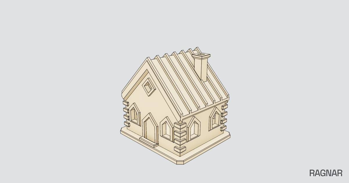 Compact 3D House