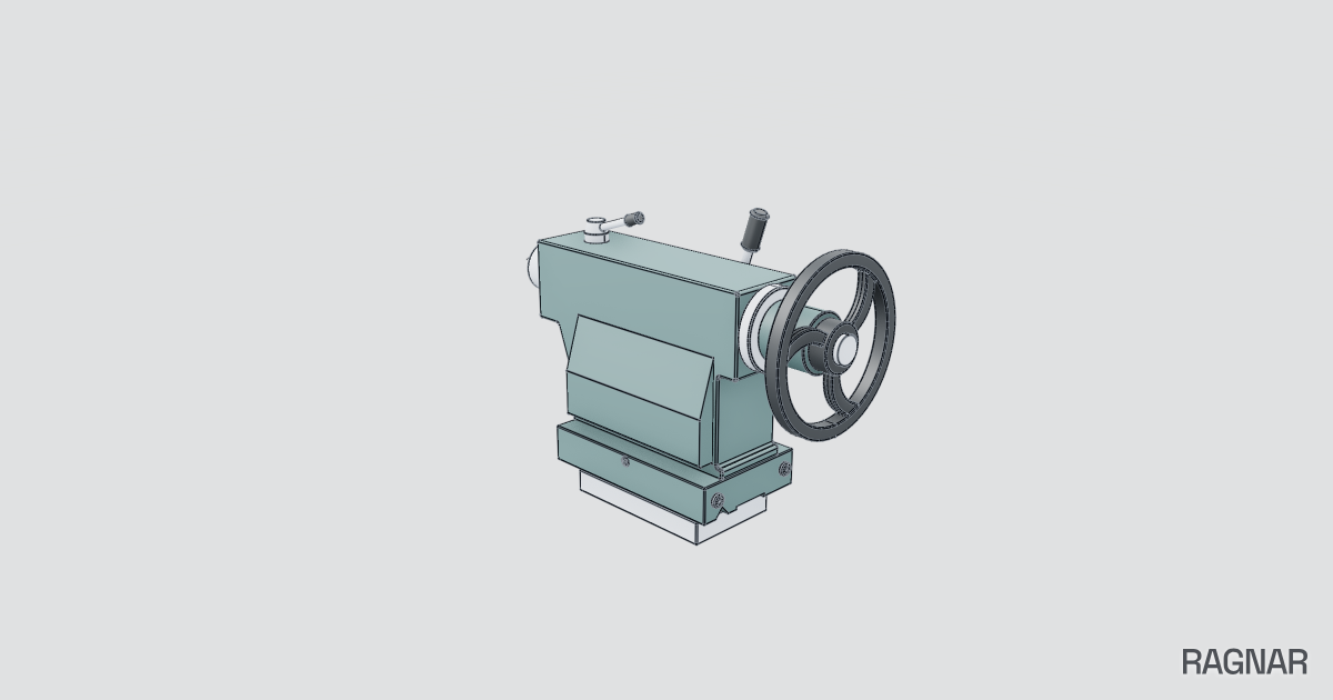 Lathe Tailstock Unit | Ragnar Gallery