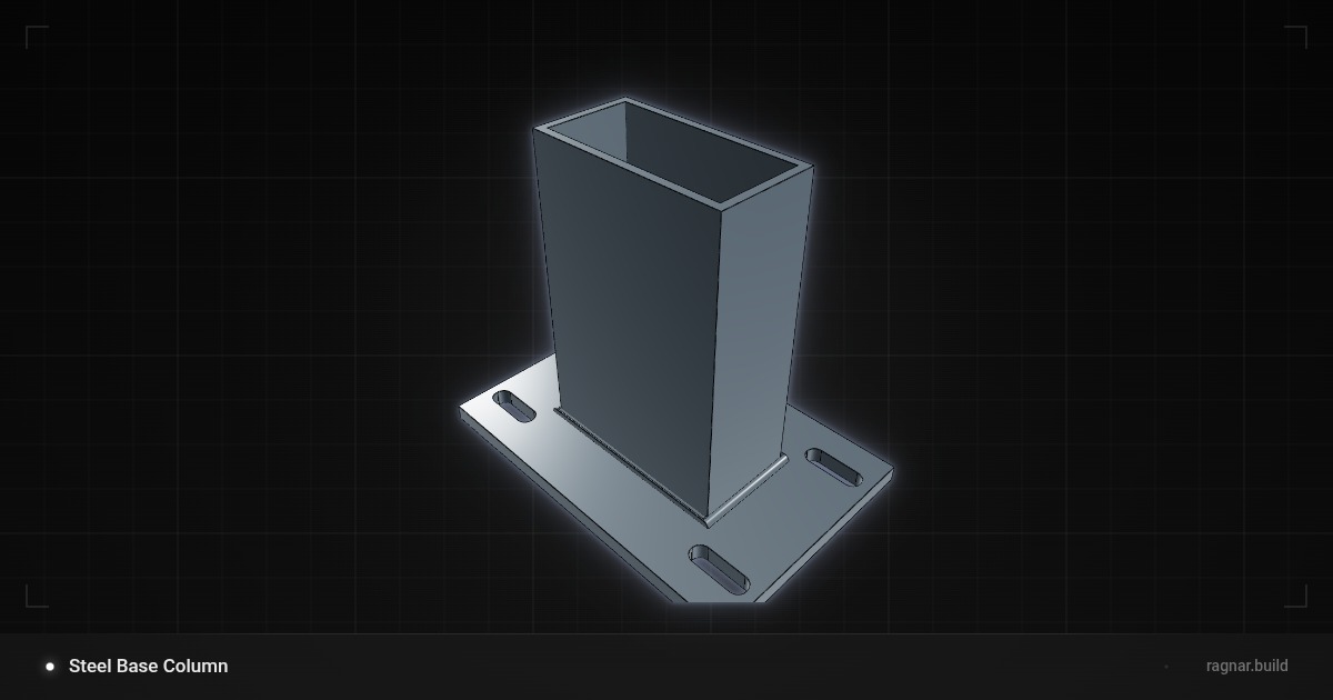 Steel Base Column