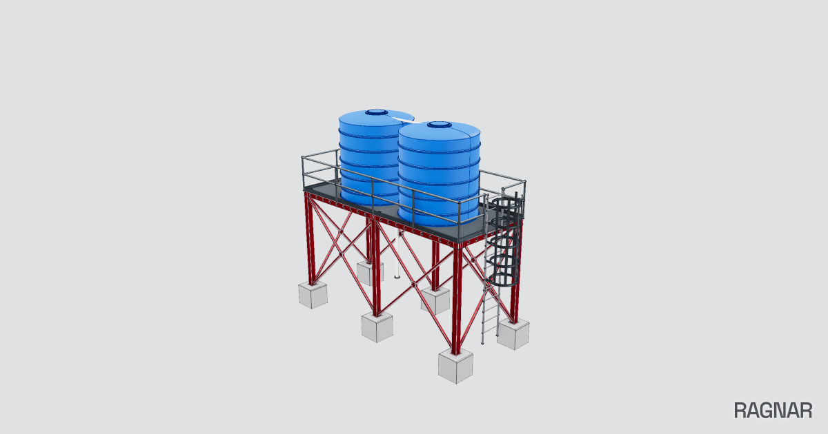 Industrial Tank Platform
