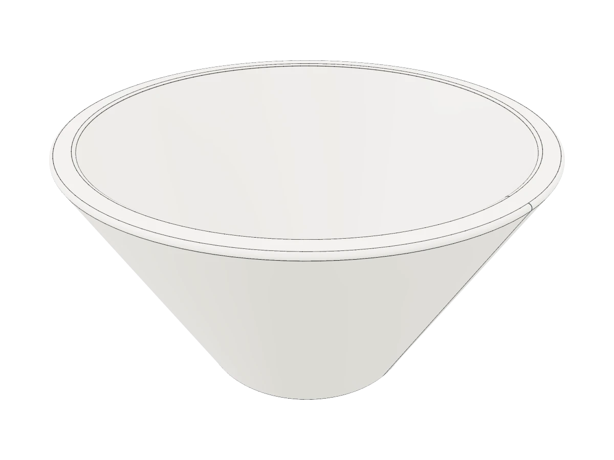 Tapered Circular Vessel