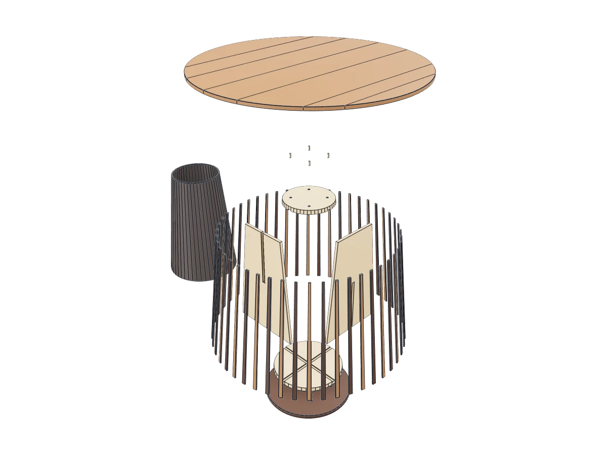 Round Dining Table
