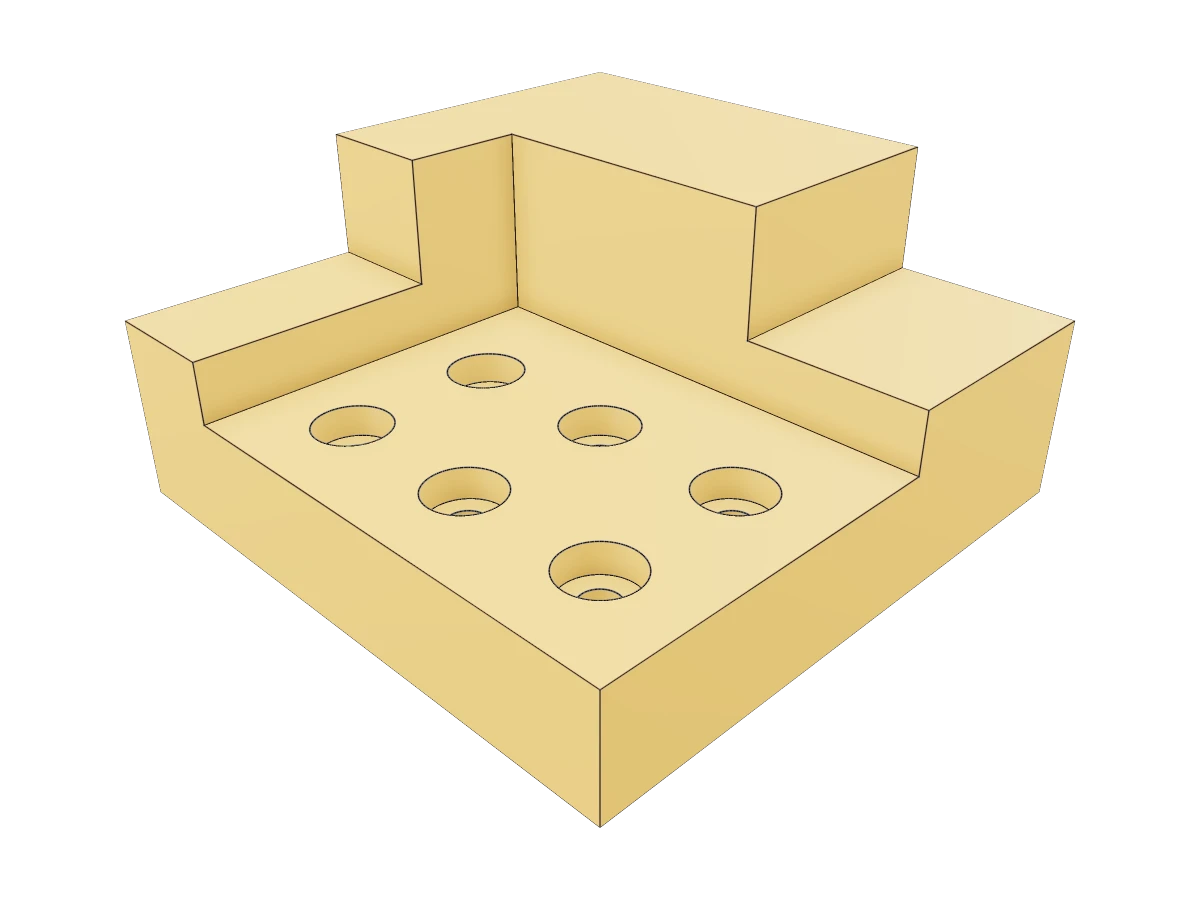 Six Hole Base Plate