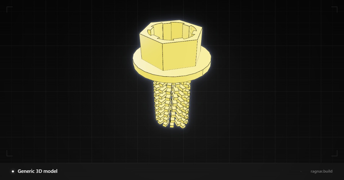 Flanged Hex Bolt