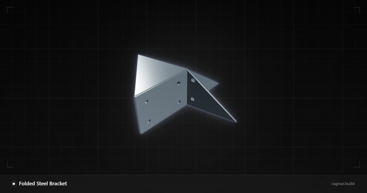 Folded Steel Bracket