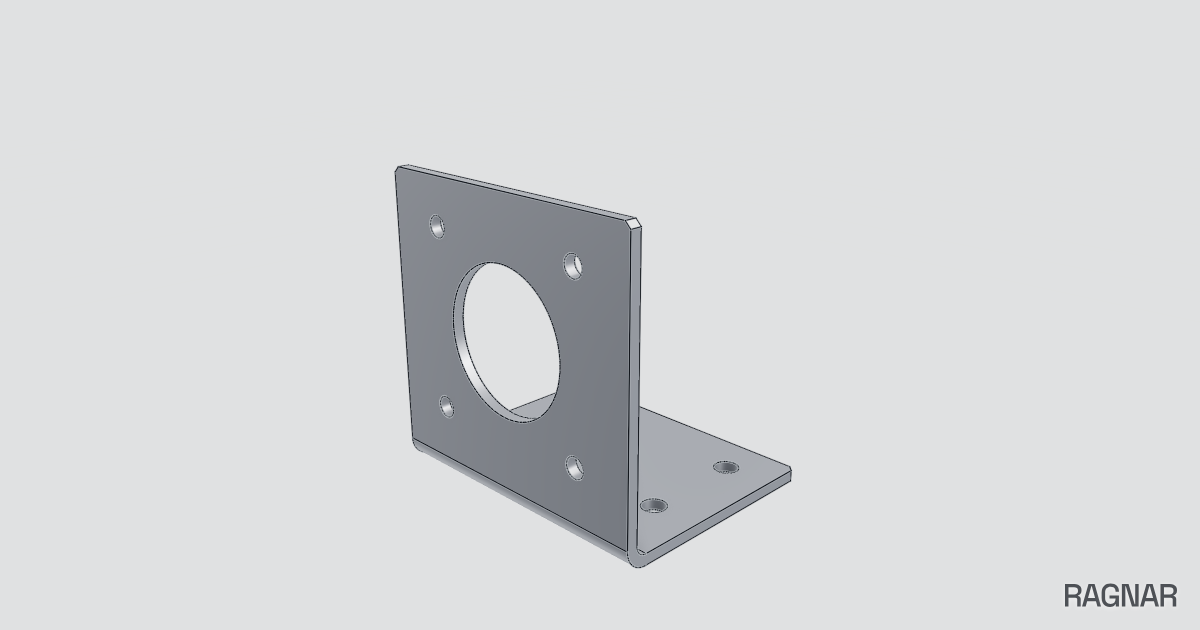 Metal Motor Braketi